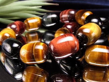 タイガーアイ 虎目石 ブレスレット 金運 天然石