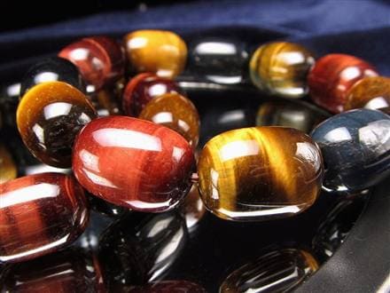 タイガーアイ 虎目石 ブレスレット 金運 天然石