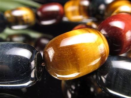 タイガーアイ 虎目石 ブレスレット 金運 天然石