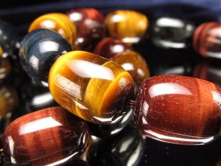 タイガーアイ 虎目石 ブレスレット 金運 天然石