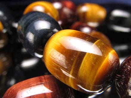 タイガーアイ 虎目石 ブレスレット 金運 天然石