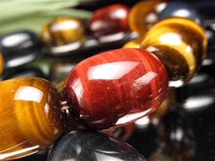 タイガーアイ 虎目石 ブレスレット 金運 天然石