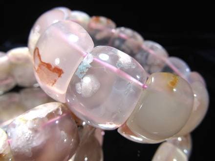 アゲート チェリーブロッサム 桜瑪瑙 ブレスレット メノウ