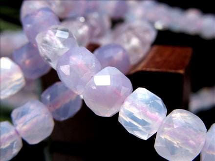 キューブカット デザインブレス ブレスレット クオーツ 天然石 パワーストーン