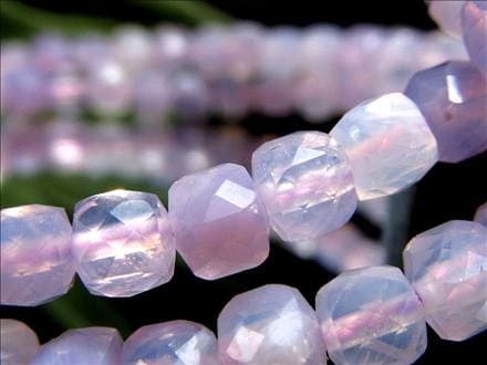 キューブカット デザインブレス ブレスレット クオーツ 天然石 パワーストーン