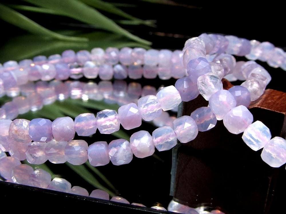 キューブカット デザインブレス ブレスレット クオーツ 天然石 パワーストーン