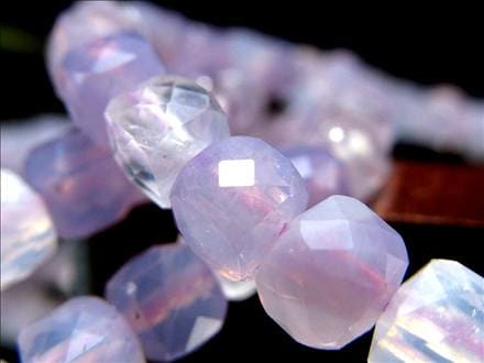 キューブカット デザインブレス ブレスレット クオーツ 天然石 パワーストーン