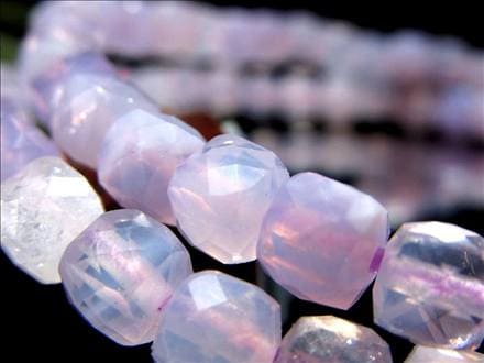 キューブカット デザインブレス ブレスレット クオーツ 天然石 パワーストーン