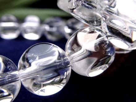 水晶 クリスタル ダイスカット クオーツ ブレスレット