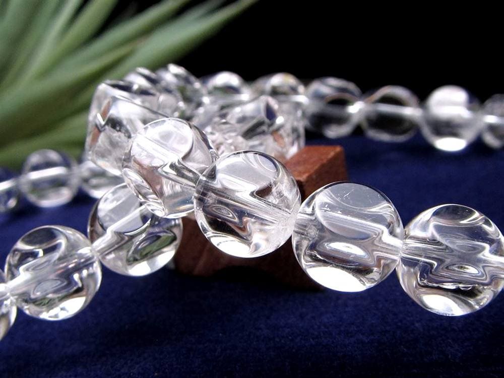 水晶 クリスタル ダイスカット クオーツ ブレスレット