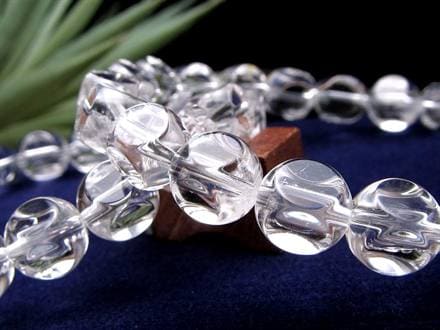 水晶 クリスタル ダイスカット クオーツ ブレスレット