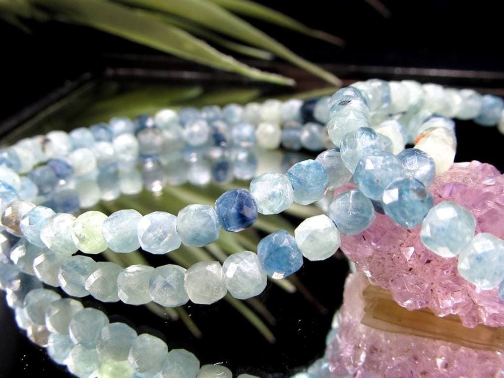 グリーン カイヤナイト 藍晶石 ブレスレット ケニア産