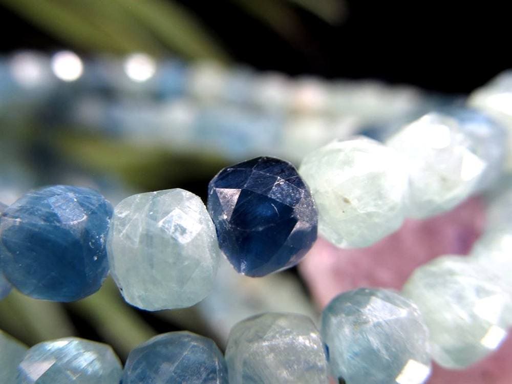 グリーン カイヤナイト 藍晶石 ブレスレット ケニア産