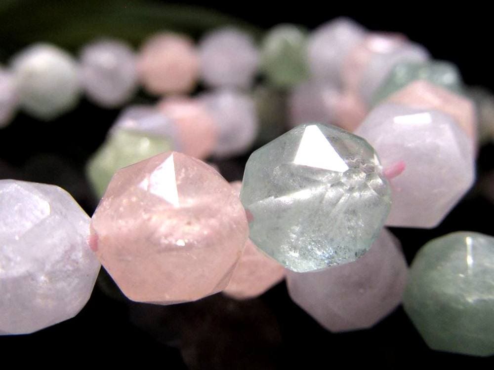 ブレスレット スターカット デザイン 天然石 シンプル