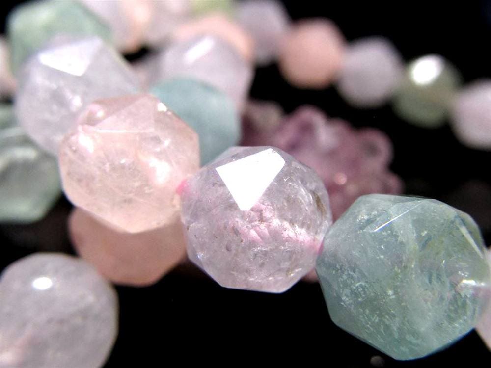 ブレスレット スターカット デザイン 天然石 シンプル