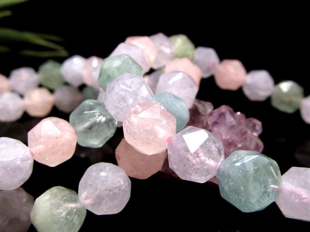 ブレスレット スターカット デザイン 天然石 シンプル