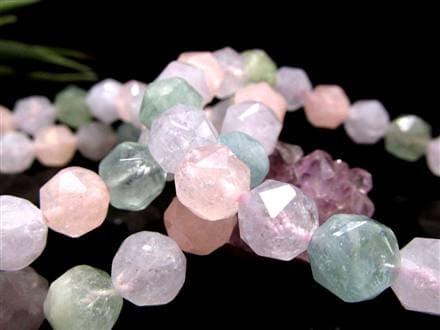 ブレスレット スターカット デザイン 天然石 シンプル