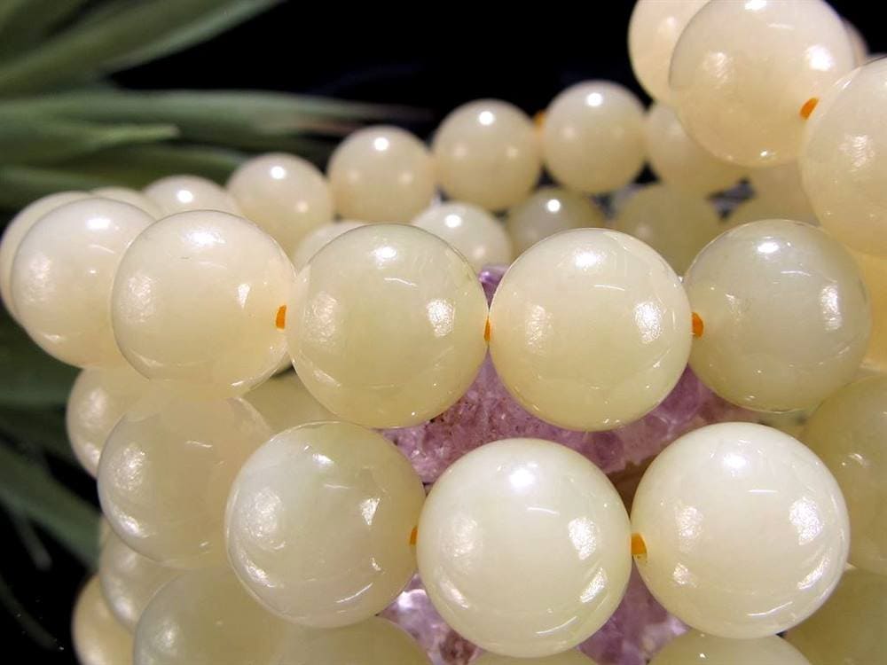 和田玉 ネフライト 翡翠 軟玉 ブレスレット