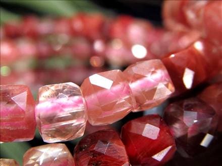 キューブカット デザインブレス ブレスレット クオーツ 天然石 パワーストーン