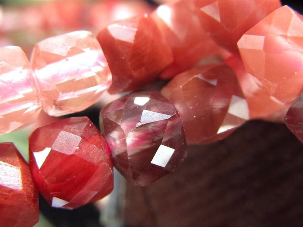 キューブカット デザインブレス ブレスレット クオーツ 天然石 パワーストーン