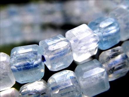 キューブカット デザインブレス ブレスレット クオーツ 天然石 パワーストーン