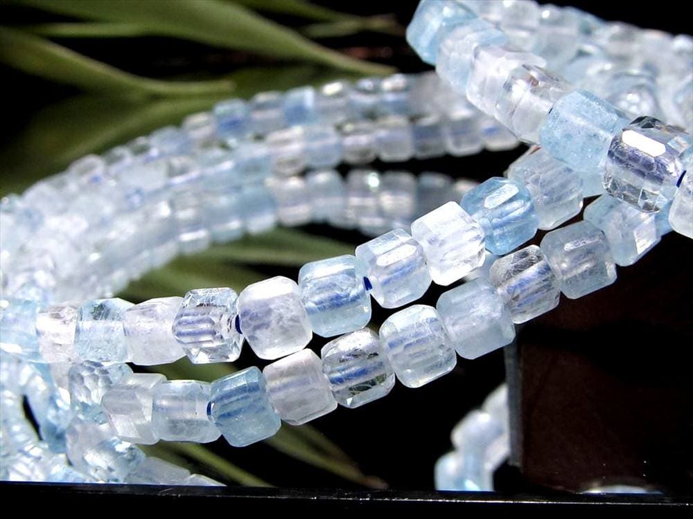 キューブカット デザインブレス ブレスレット クオーツ 天然石 パワーストーン