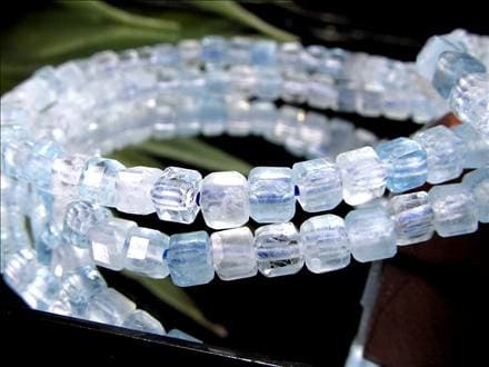 キューブカット デザインブレス ブレスレット クオーツ 天然石 パワーストーン