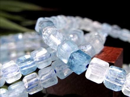 キューブカット デザインブレス ブレスレット クオーツ 天然石 パワーストーン