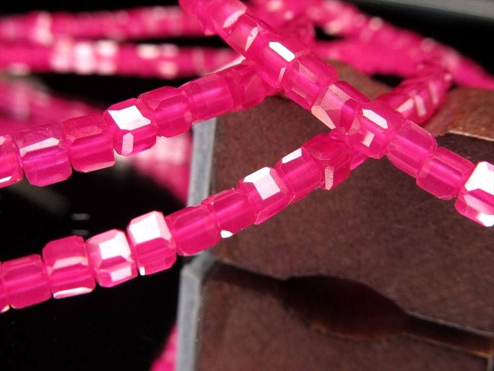 キューブカット デザインブレス ブレスレット クオーツ 天然石 パワーストーン