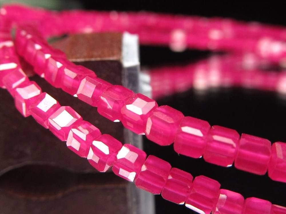 キューブカット デザインブレス ブレスレット クオーツ 天然石 パワーストーン