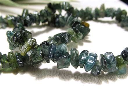 トルマリン 電気石 さざれ ブレスレット グリーントルマリン