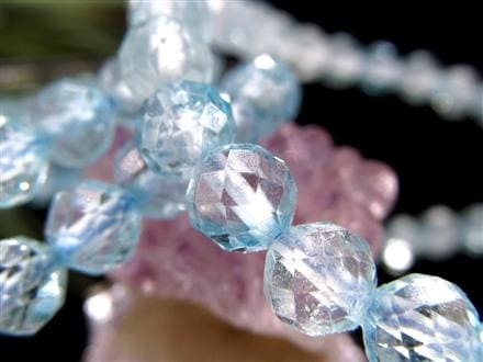 トパーズ 黄玉 スターカット ブレスレット スカイブルートパーズ