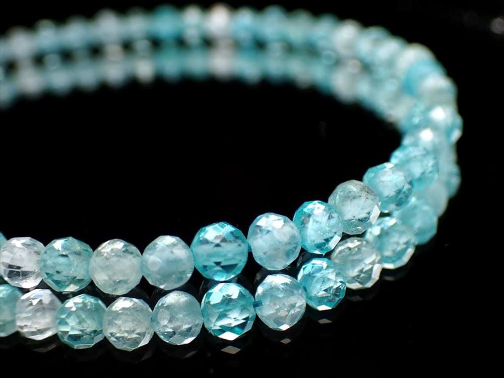 アパタイト ワイヤーブレスレット 燐灰石 アパタイトブレスレット アジャスター金具付き