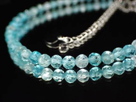 アパタイト ワイヤーブレスレット 燐灰石 アパタイトブレスレット アジャスター金具付き