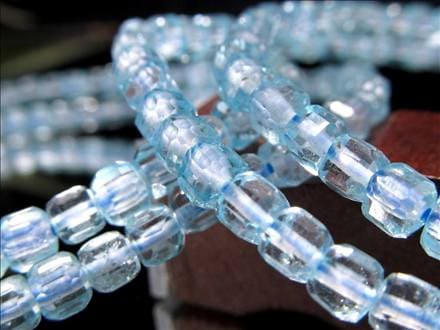 キューブカット デザインブレス ブレスレット クオーツ 天然石 パワーストーン