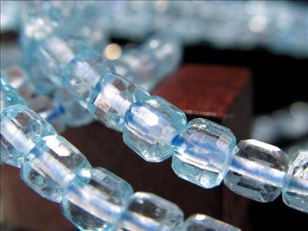 キューブカット デザインブレス ブレスレット クオーツ 天然石 パワーストーン