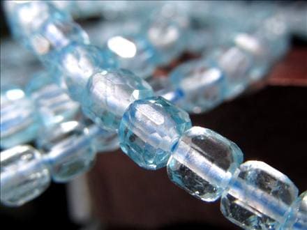 キューブカット デザインブレス ブレスレット クオーツ 天然石 パワーストーン