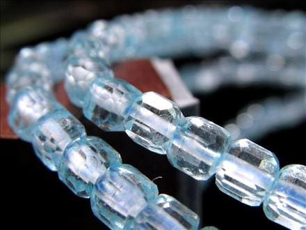 キューブカット デザインブレス ブレスレット クオーツ 天然石 パワーストーン