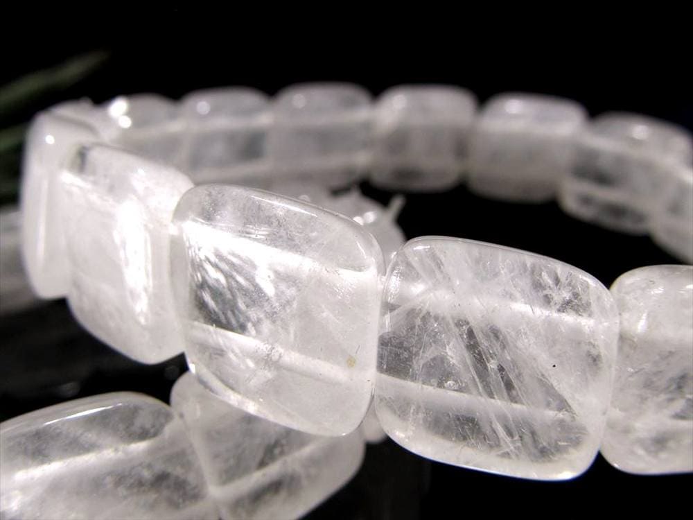 水晶 クォーツ バングルブレスレット パワーストーン 天然石