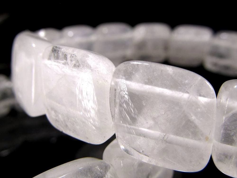 水晶 クォーツ バングルブレスレット パワーストーン 天然石