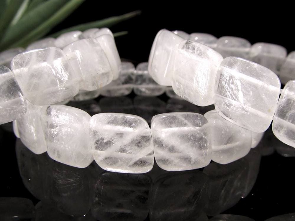 水晶 クォーツ バングルブレスレット パワーストーン 天然石