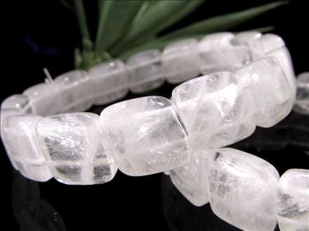 水晶 クォーツ バングルブレスレット パワーストーン 天然石