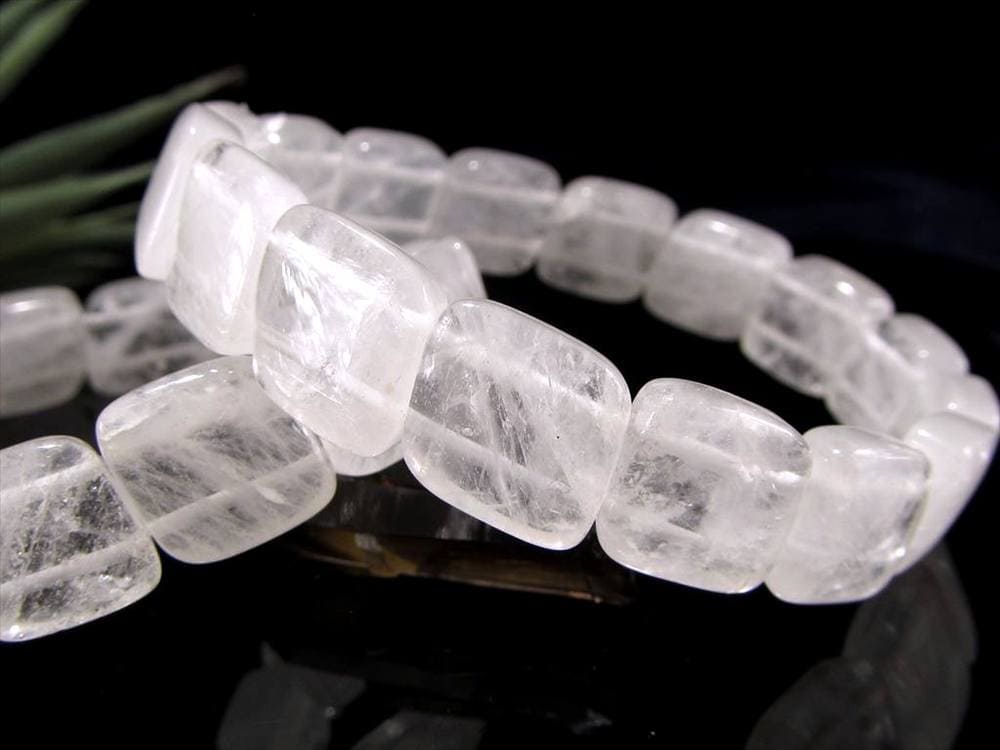 水晶 クォーツ バングルブレスレット パワーストーン 天然石