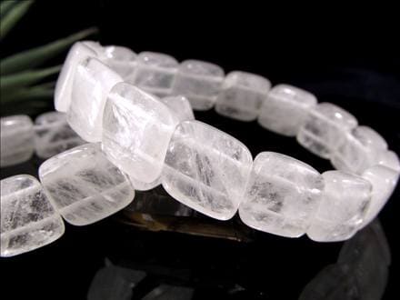水晶 クォーツ バングルブレスレット パワーストーン 天然石