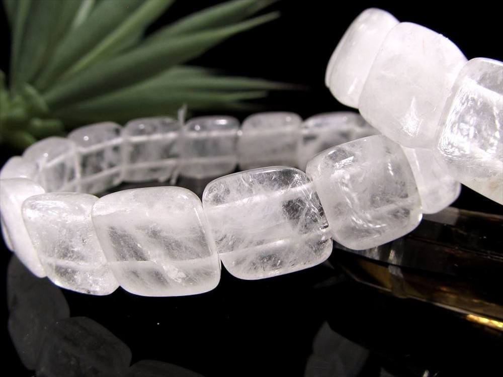 水晶 クォーツ バングルブレスレット パワーストーン 天然石