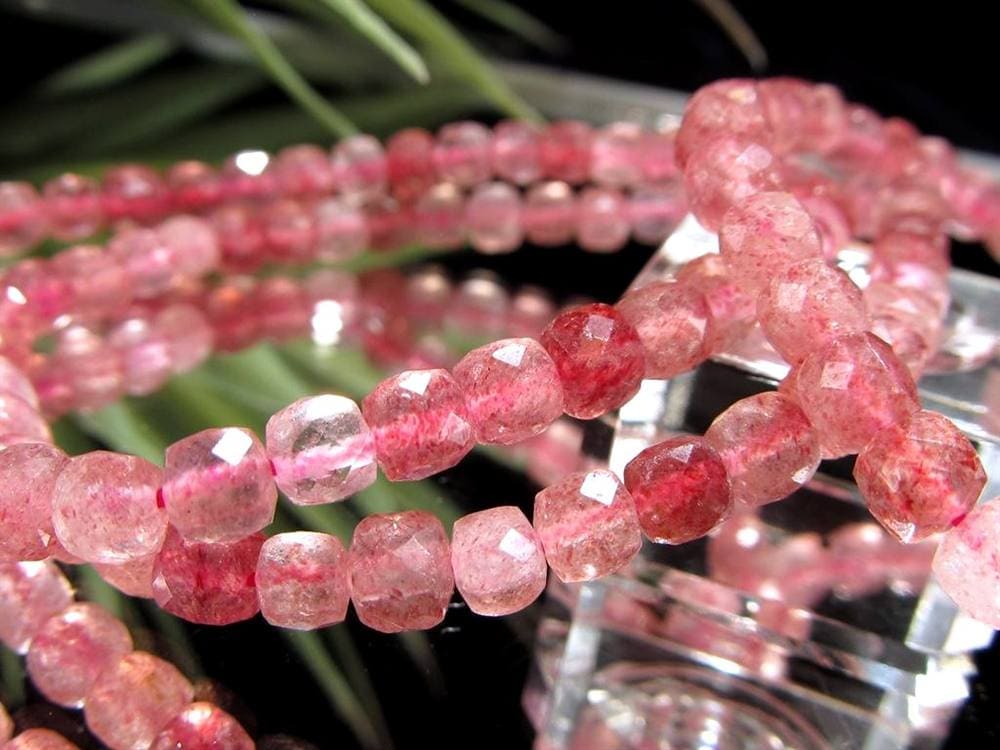 モスコバイト インクォーツ 雲母 水晶 ブレスレット