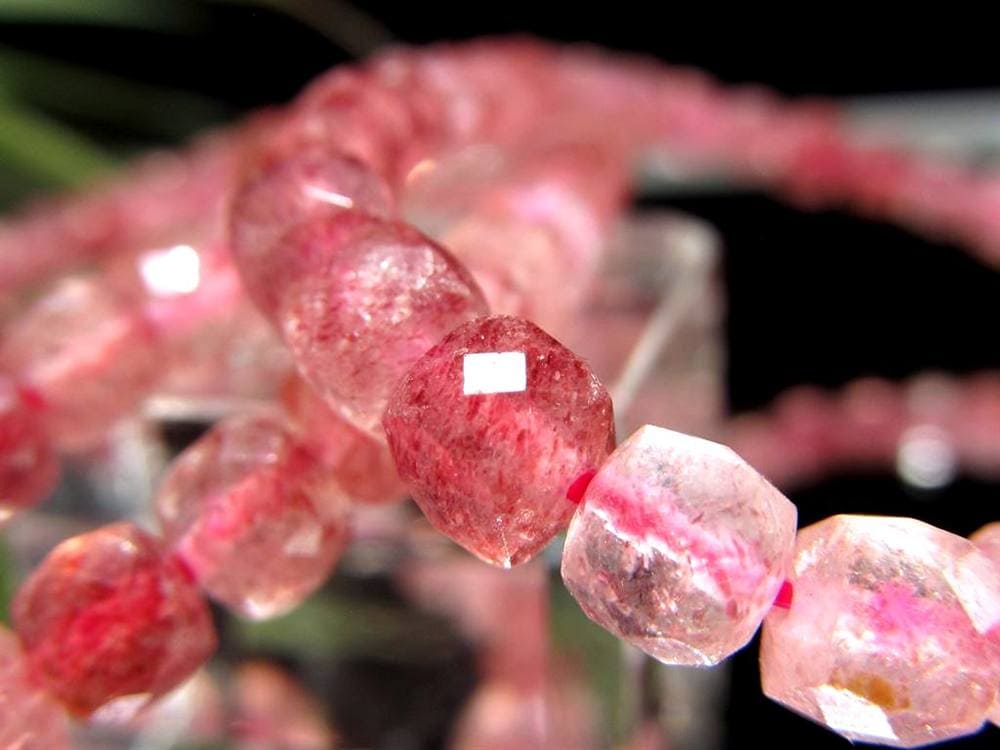 モスコバイト インクォーツ 雲母 水晶 ブレスレット