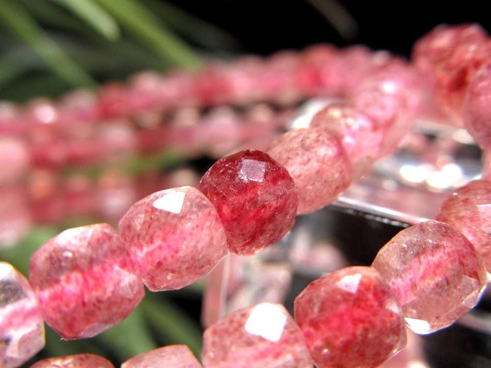 モスコバイト インクォーツ 雲母 水晶 ブレスレット