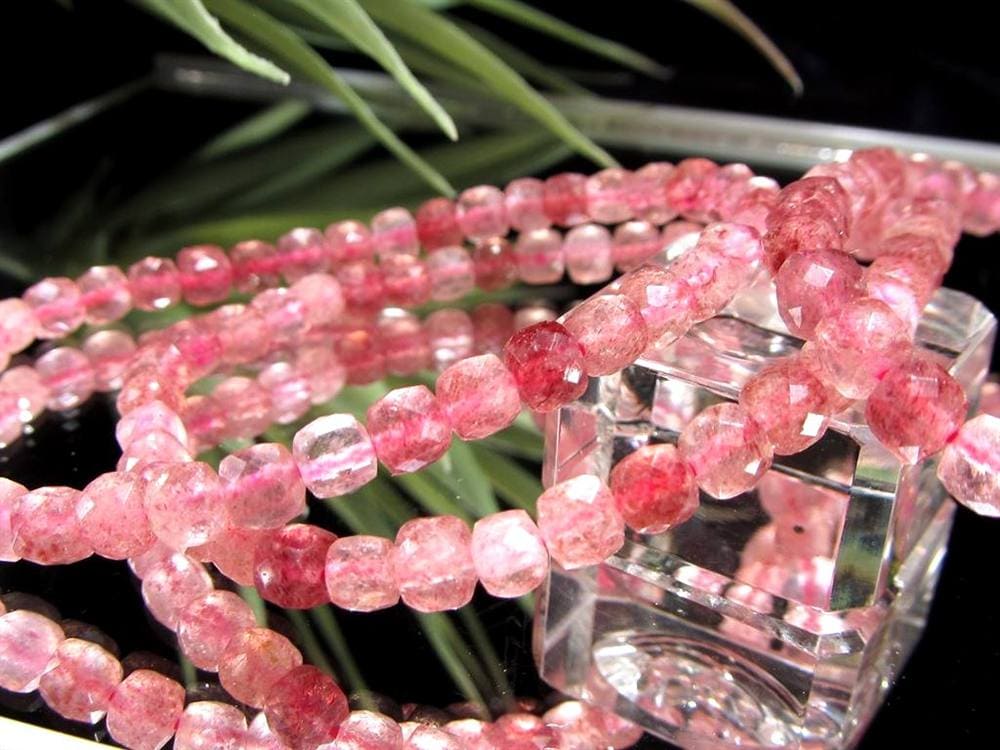 モスコバイト インクォーツ 雲母 水晶 ブレスレット