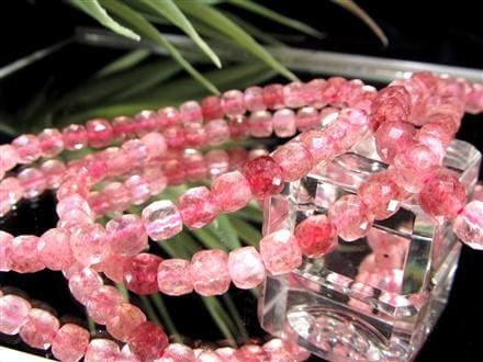 モスコバイト インクォーツ 雲母 水晶 ブレスレット